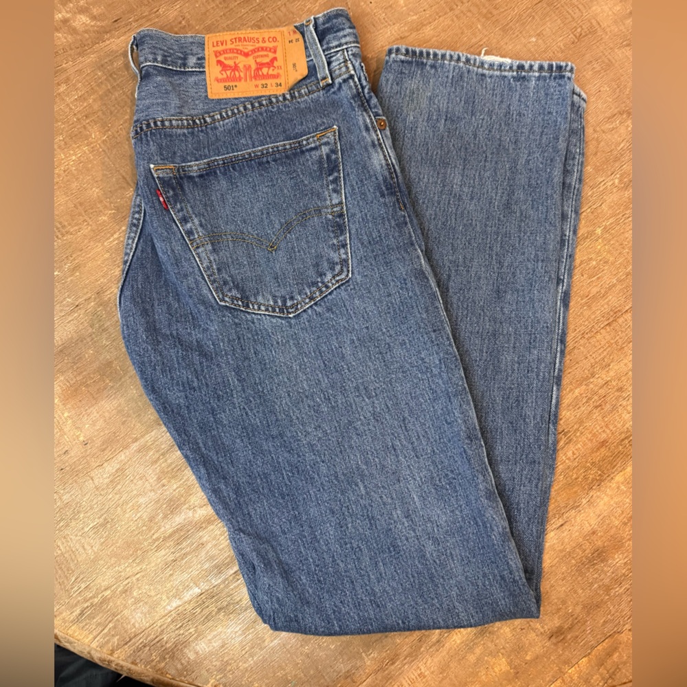 Levi's Men's 501 Blue Jeans